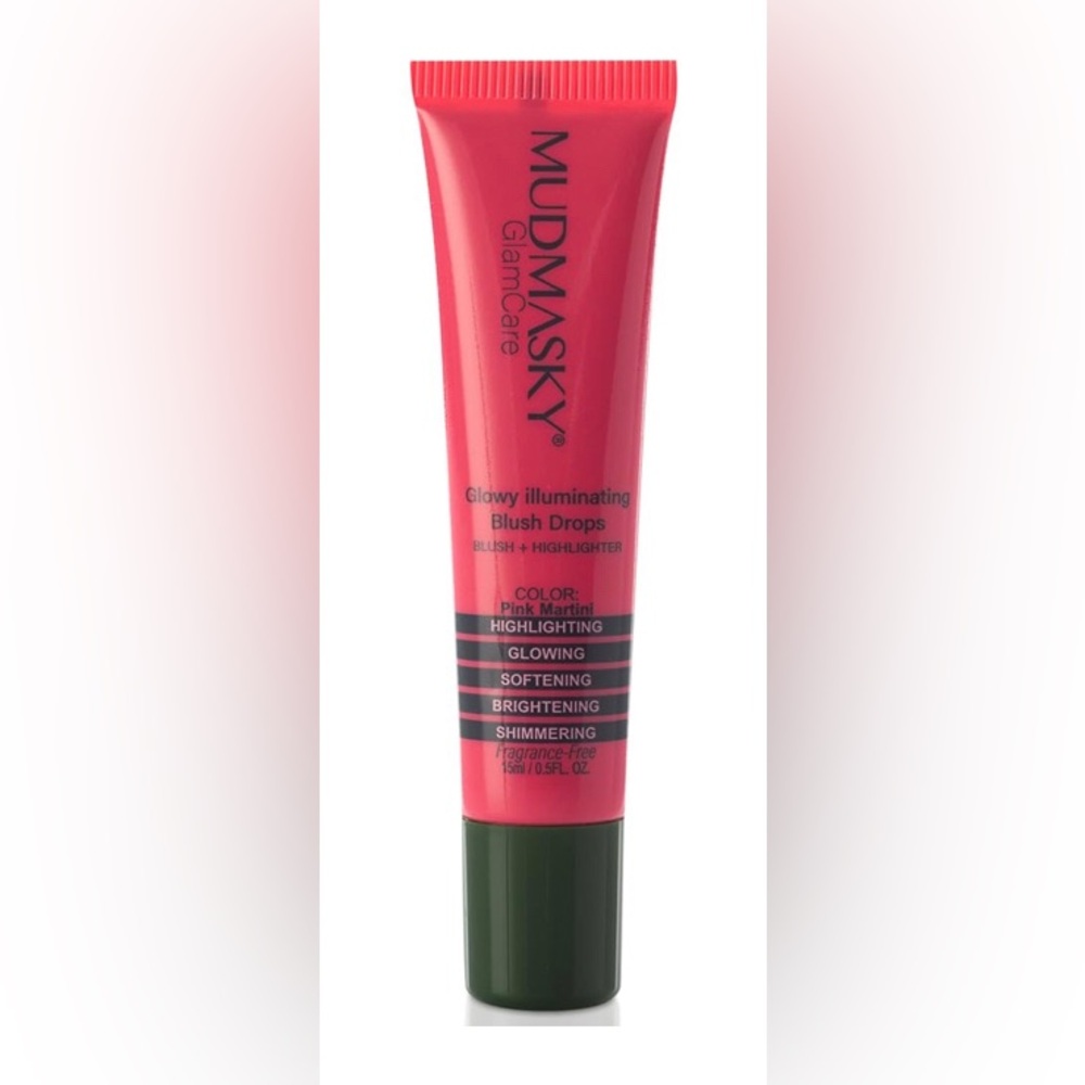 MUDMASKY GlamCare illuminating Blush Drops - Pink Martini